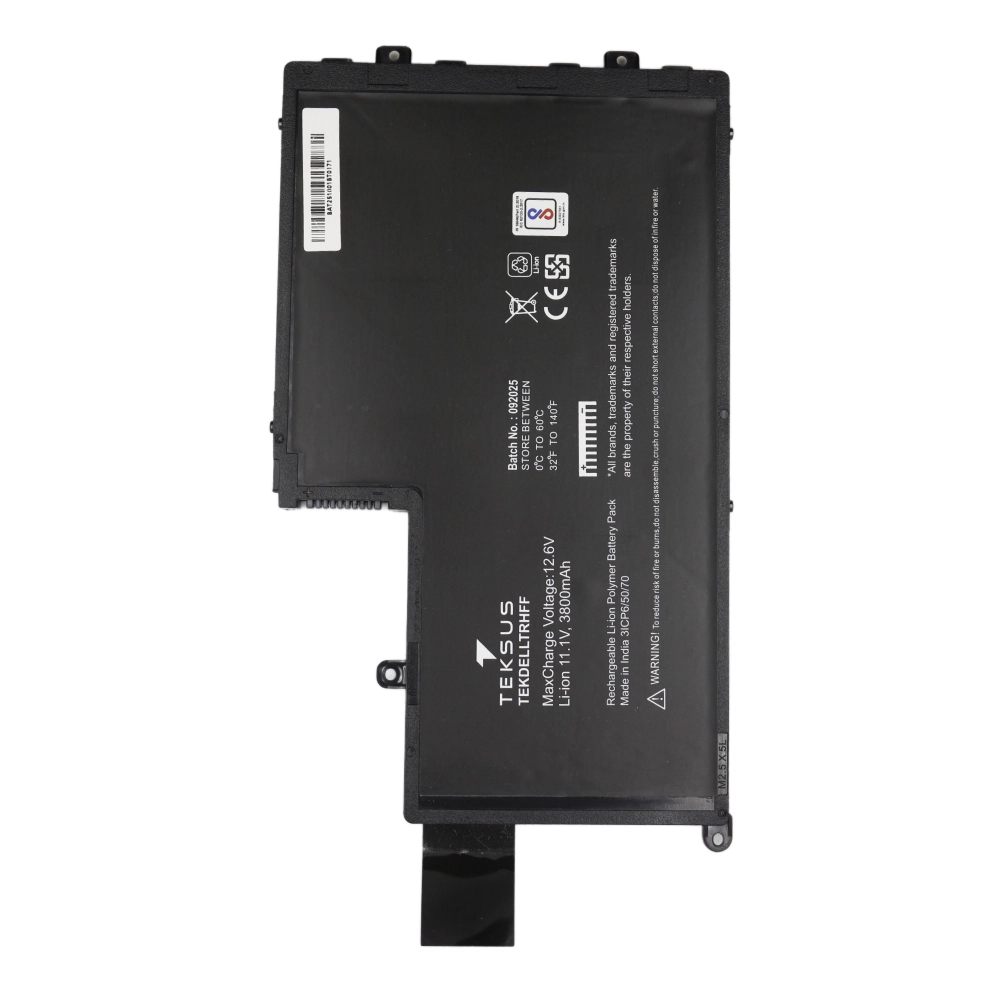Teksus Laptop Battery Compatible For Dell Inspiron 15 5547 | TRHFF view 3